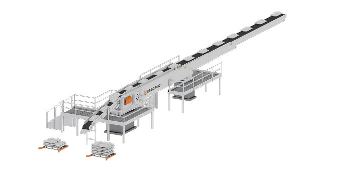 Универсальный разгрузчик-погрузчик для мешков и тарных грузов