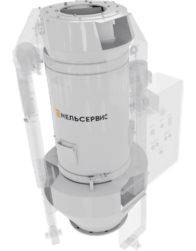 Бункеры цилиндрической формы гарантируют 100% истечение продукта